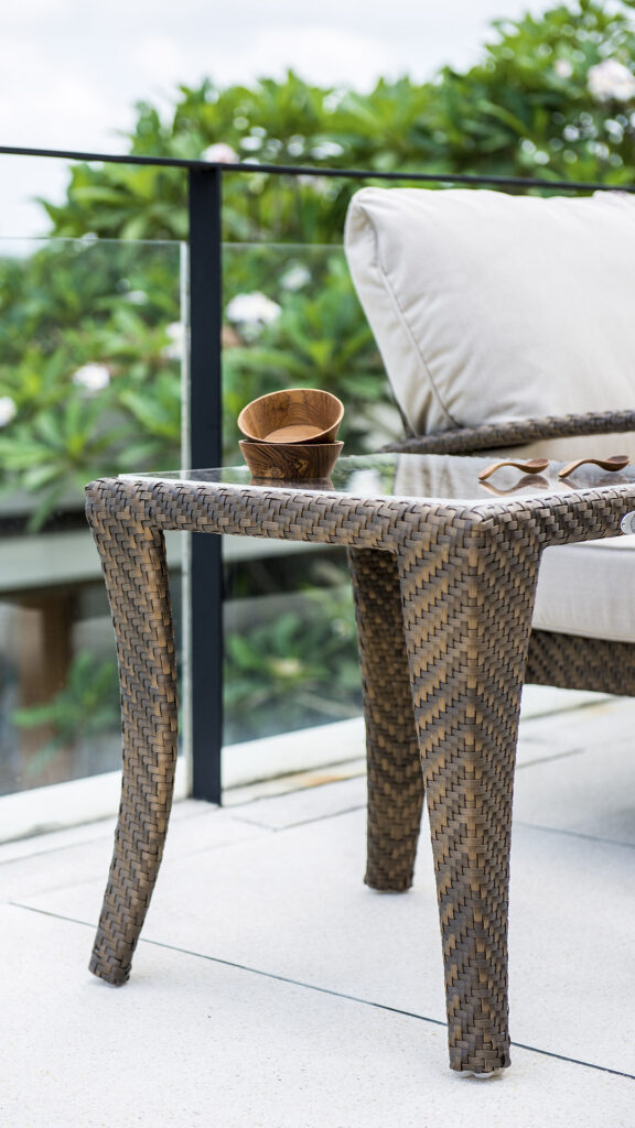 22145 MADISON Skyline Design SIDE TABLE BRONZE FLAT-FLAT 7 mm 04