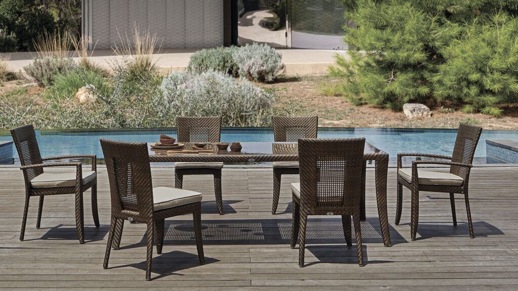 222403 MADISON Skyline Design DINING CHAIR BRONZE FLAT-FLAT 7 mm 03