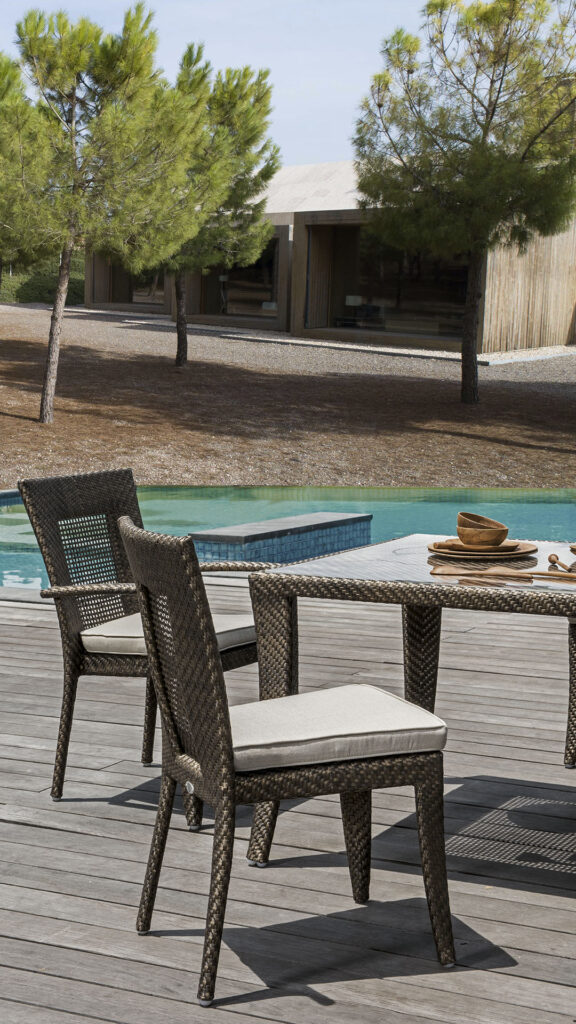 222403 MADISON Skyline Design DINING CHAIR BRONZE FLAT-FLAT 7 mm 08