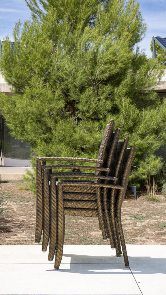 22404 MADISON Skyline Design DINING ARMCHAIR BRONZE FLAT-FLAT 7 mm 09