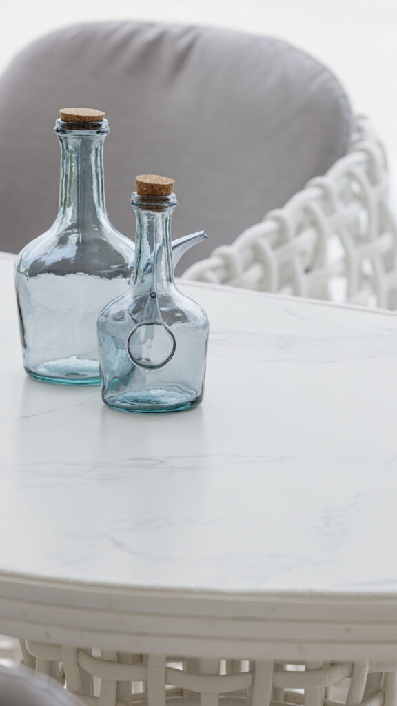 22460.12D Dynasty Skyline Dining Table WHITE Mushroom 15mm 08