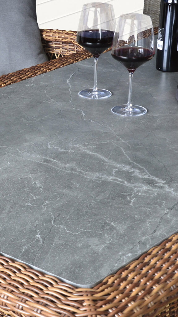 22550-30 EBONY Skyline DINING TABLE RED PULUT OMEGA 6 mm 07