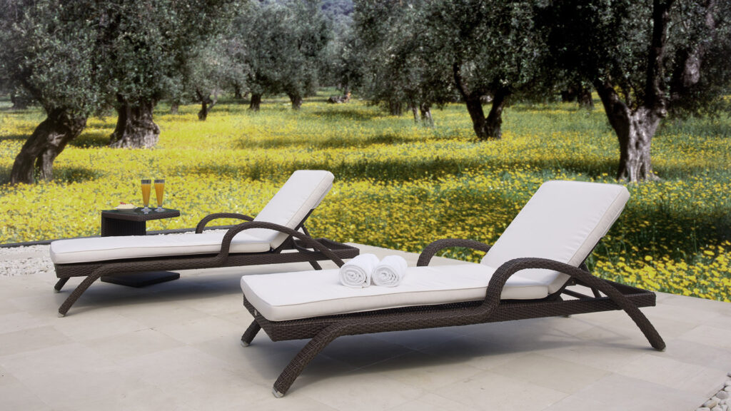 22852 IMPERIAL Skyline Design LOUNGER MOCCA Polypeel 7 mm 06