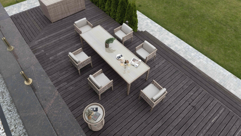 23070 HEART DINING ARMCHAIR SEASHELL FLAT-FLAT Skyline Design 12