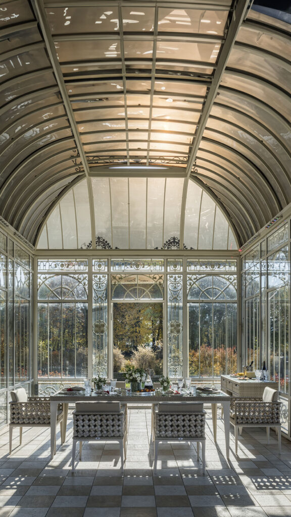 23071-20x20 HEART DINING TABLE SEASHELL FLAT-FLAT Skyline Design 04