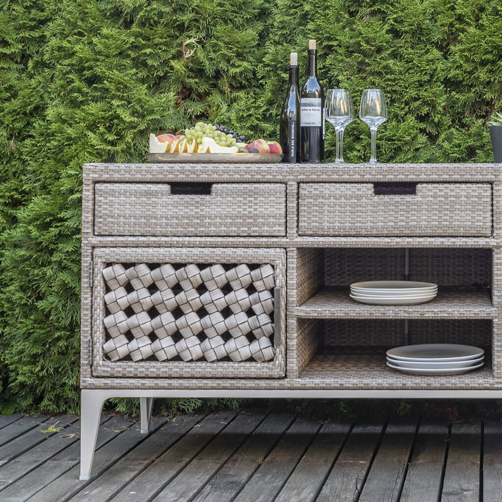 23073 HEART SIDEBOARD SEASHELL FLAT-FLAT Skyline Design 04