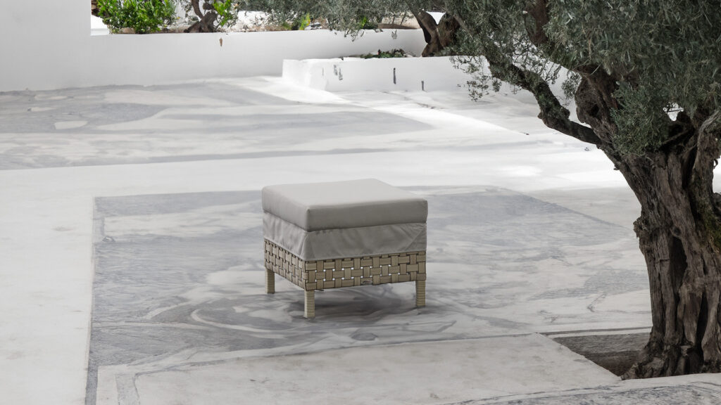 23106 CIELO Skyline Design OTTOMAN Seashell FF 30 mm 06