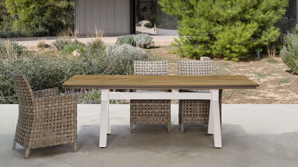 23110 CIELO Skyline Design DINING TABLE Seashell FF 30 mm 03