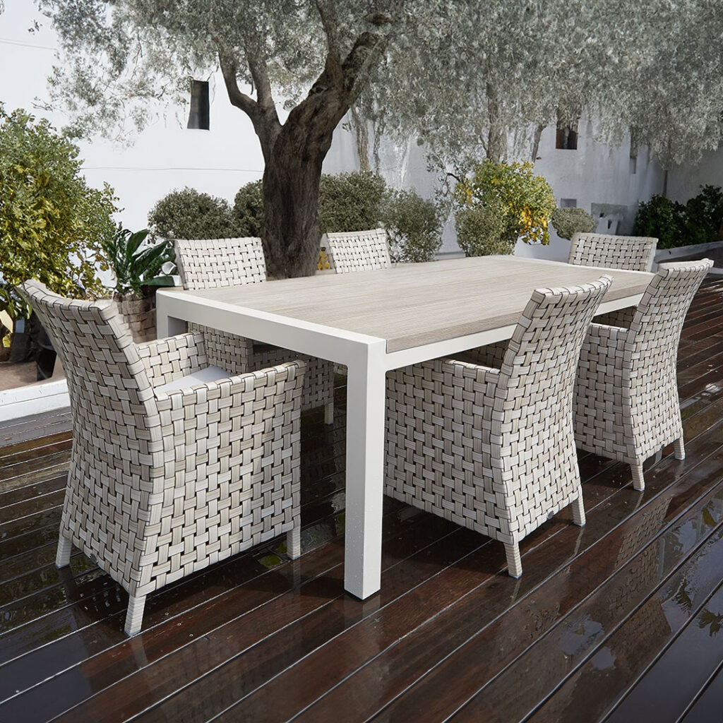 23110 CIELO Skyline Design DINING TABLE Seashell FF 30 mm 05