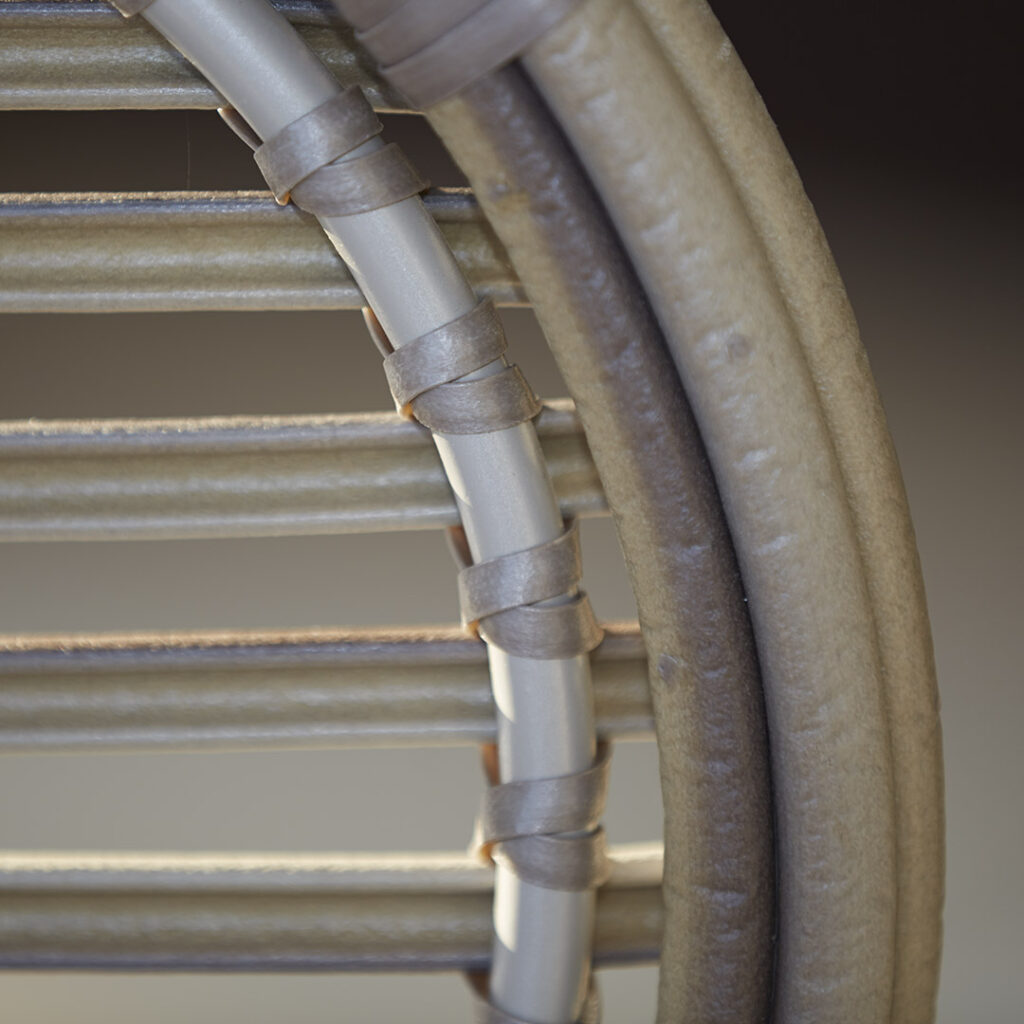 23191 DRONE Skyline Design ARMCHAIR MOCCA Polypeel 7 mm 07