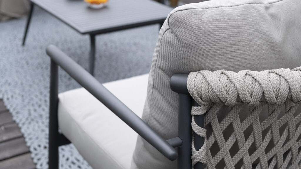 23681 LOTUS Skyline Design ARMCHAIR ATMOSPHERE PALM strap 16X5 mm 05