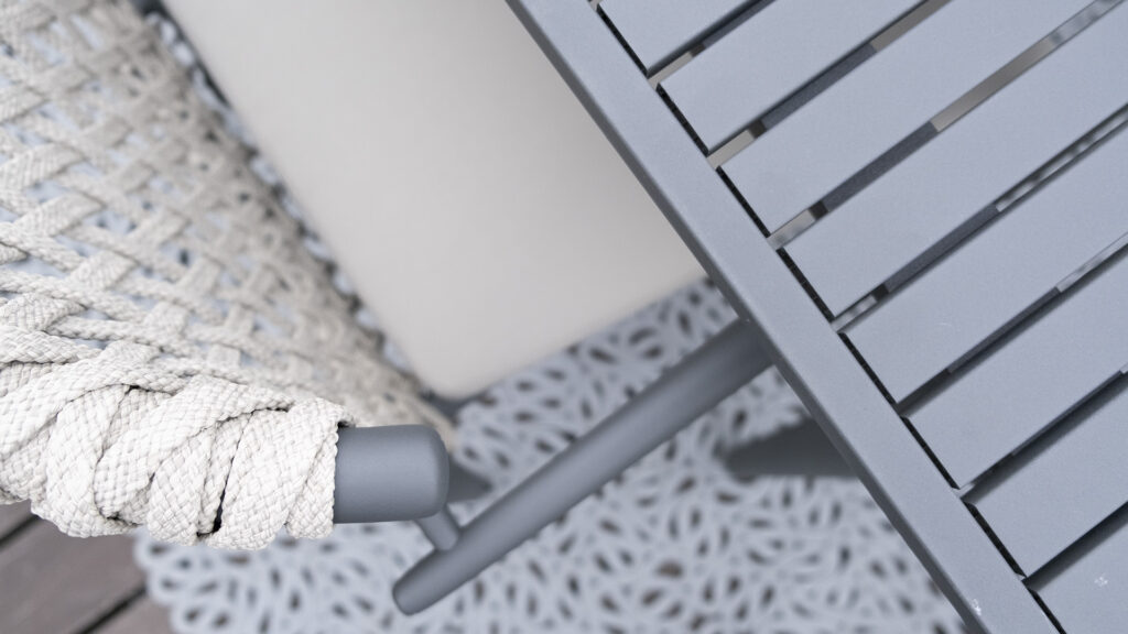 23688.10 LOTUS Skyline Design DINING TABLE ATMOSPHERE PALM strap 16X5 mm 07