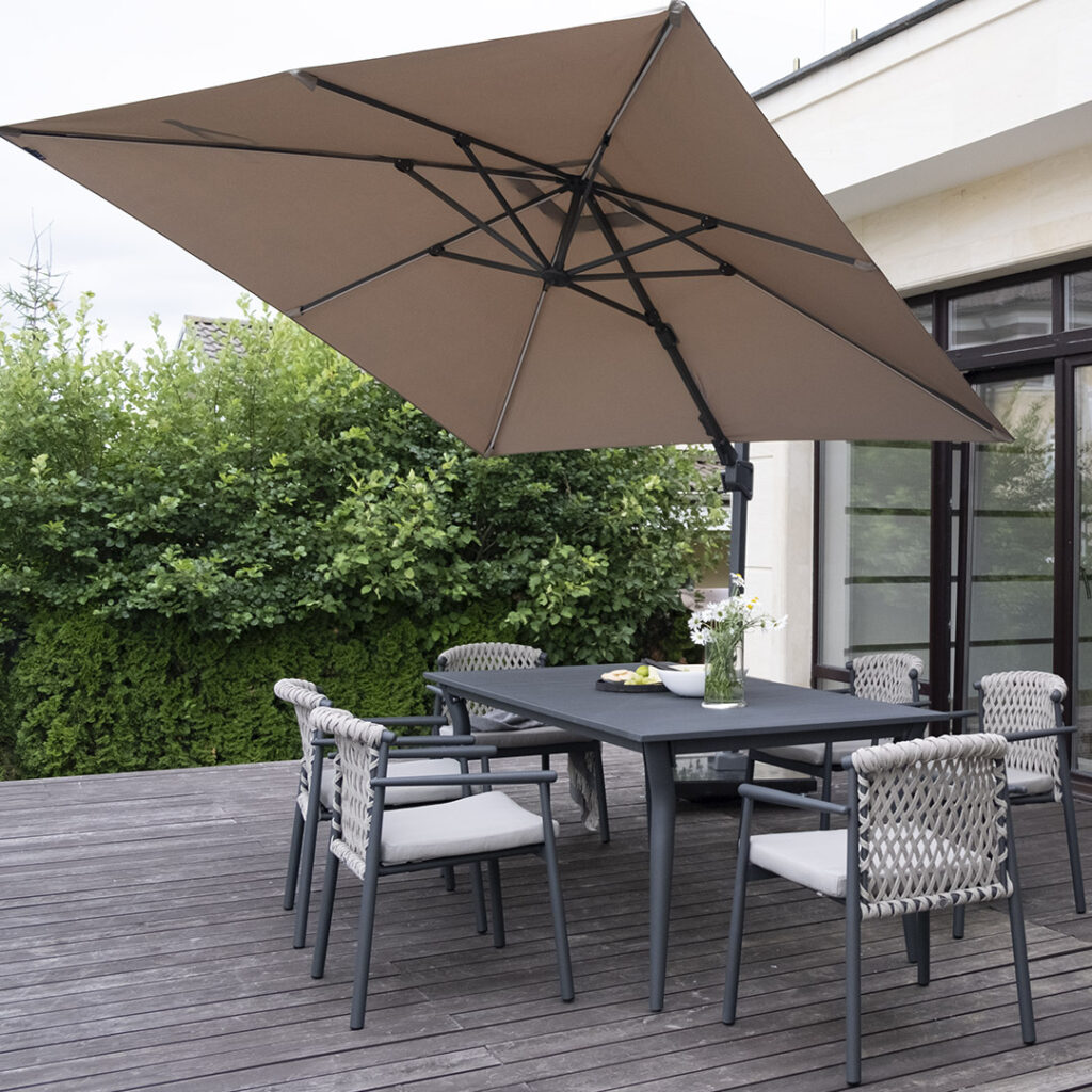 23688.20 LOTUS Skyline Design DINING TABLE ATMOSPHERE PALM strap 16X5 mm 03