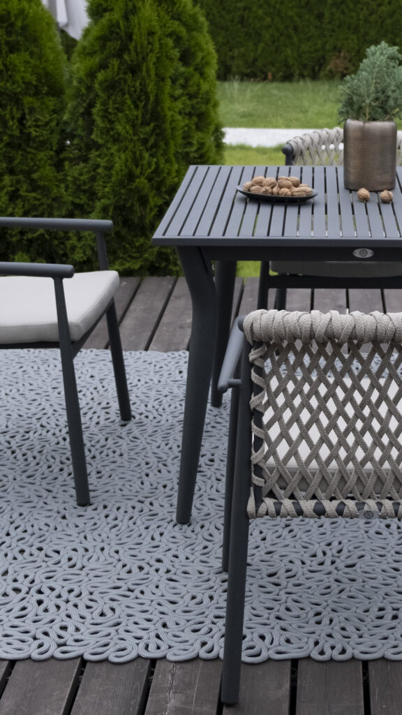 23694 LOTUS Skyline Design DINING ARMCHAIR ATMOSPHERE PALM strap 16X5 mm 04