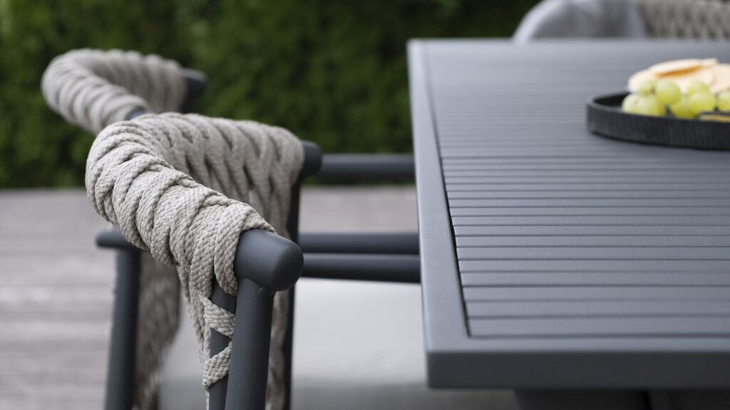 23694 LOTUS Skyline Design DINING ARMCHAIR ATMOSPHERE PALM strap 16X5 mm 05