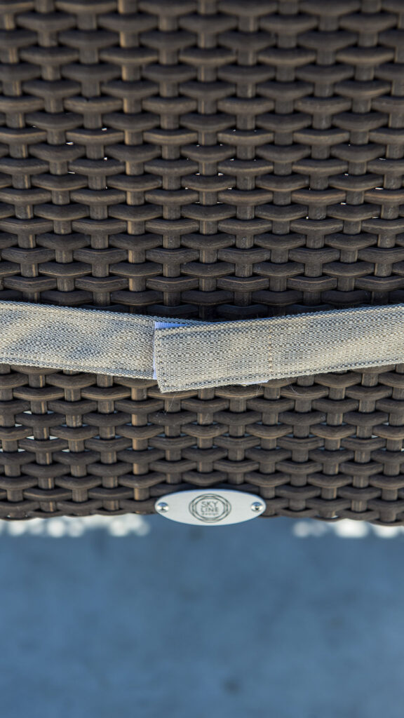 2424 RIA Skyline Design DINING ARMCHAIR MOCCA Polypeel 7 mm 08