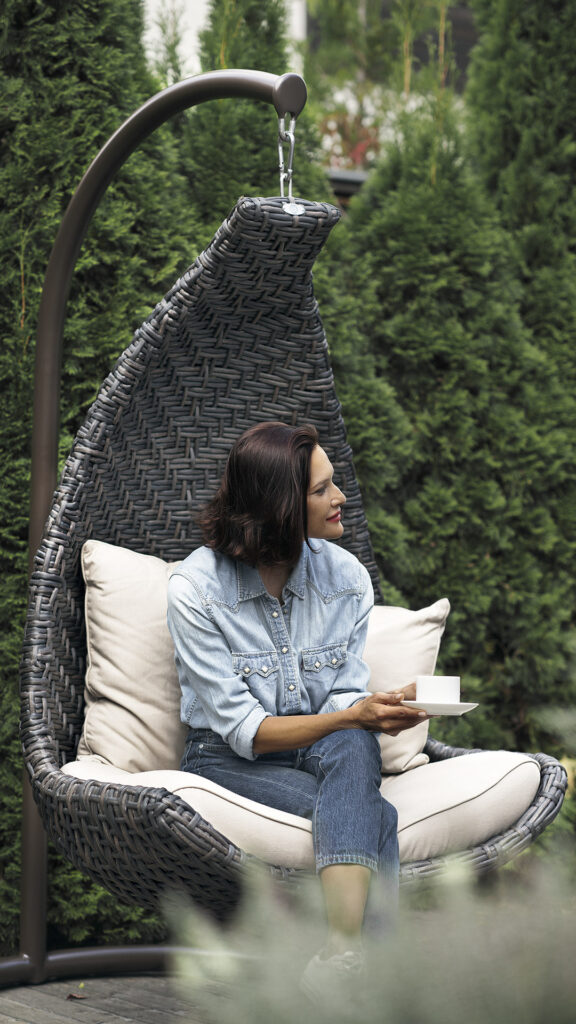 30049 CELESTE Skyline Design HANGING CHAIR BROWN OMEGA 10 mm Skyline Design 07