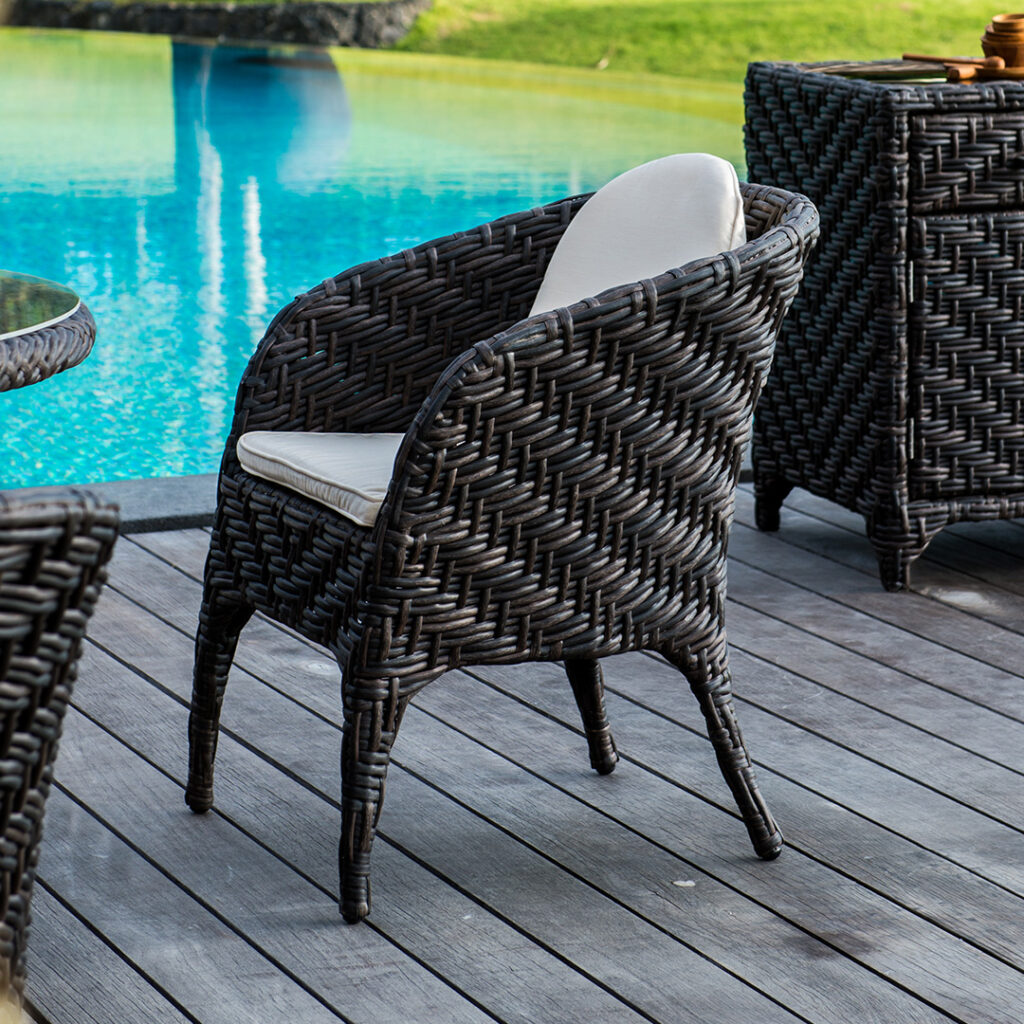 30050 CELESTE Skyline Design DINING ARMCHAIR BROWN OMEGA 10 mm Skyline Design 04