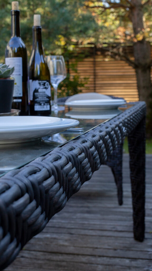 30051.22 CELESTE Skyline Design DINING TABLE 220x100 BROWN OMEGA 10 mm Skyline Design 06